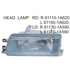 Toyota Corolla EE90 AE92 1988-1991 Head lamp