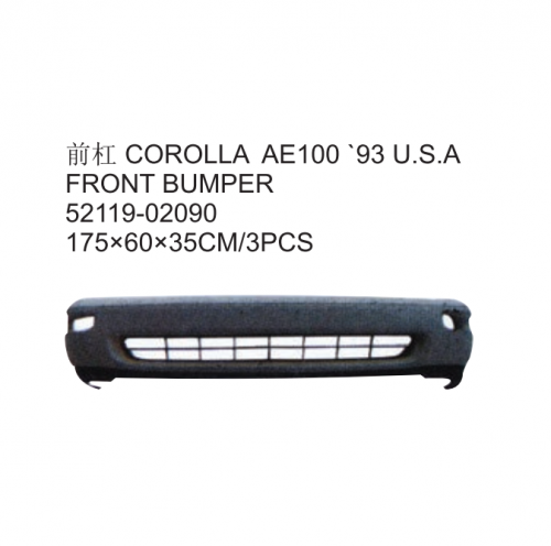 Toyota Corolla USA AE100 Front Bumper 1993