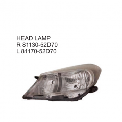 Toyota YARIS VITZ 2011-2013 Head lamp 81130-52D70 81170-52D70