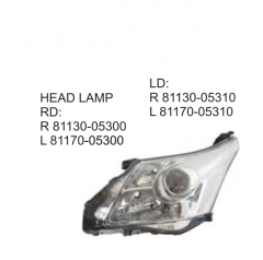 Toyota AVENSIS 2008 Head lamp 81130-05300 81170-05300 81130-05310 81170-05310